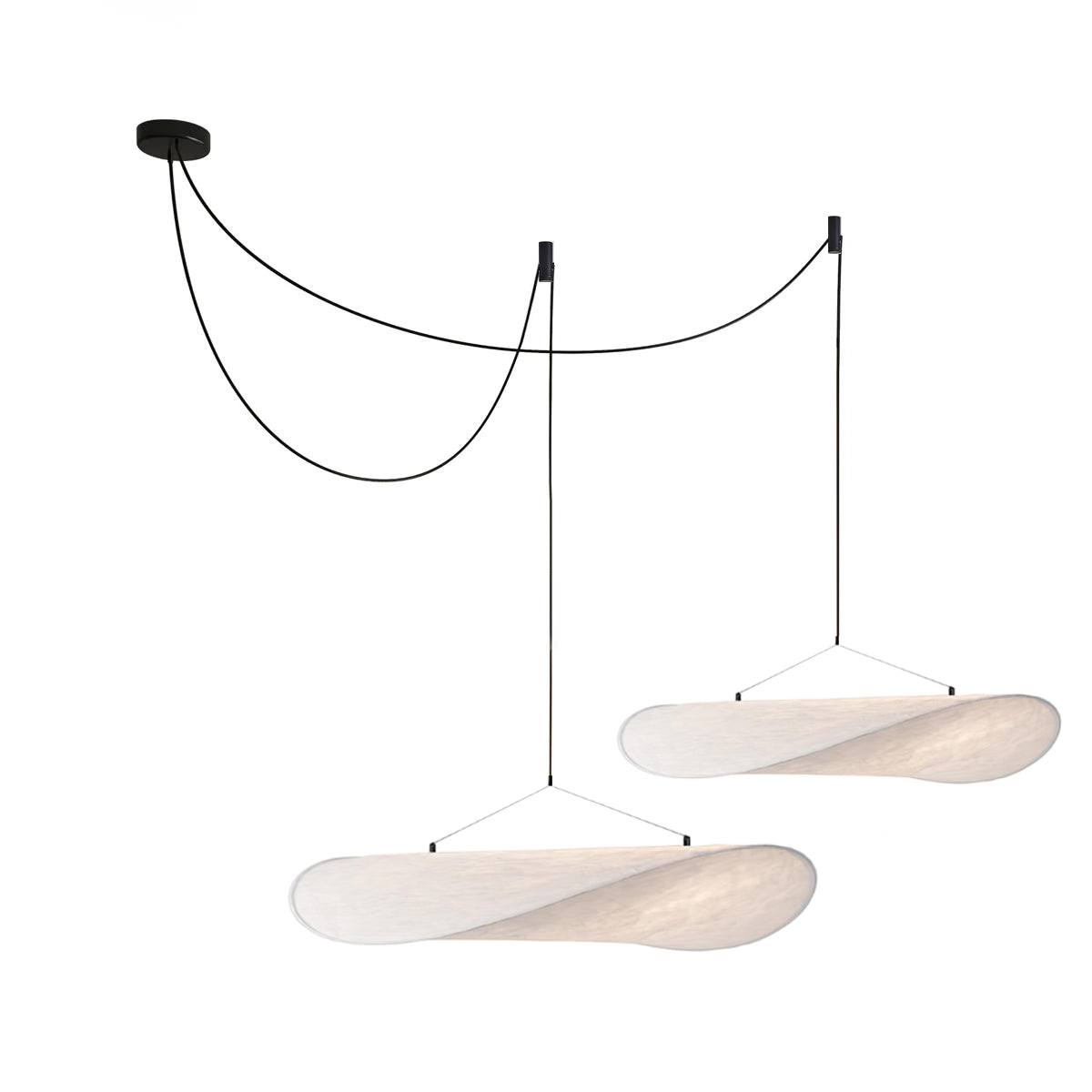 Luminette, minimalistinen silkkiriippuvalaisin