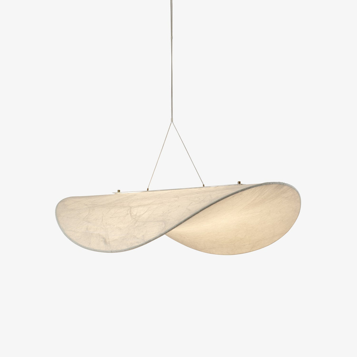 Marenis Elegant nordisk pendellampe i silke