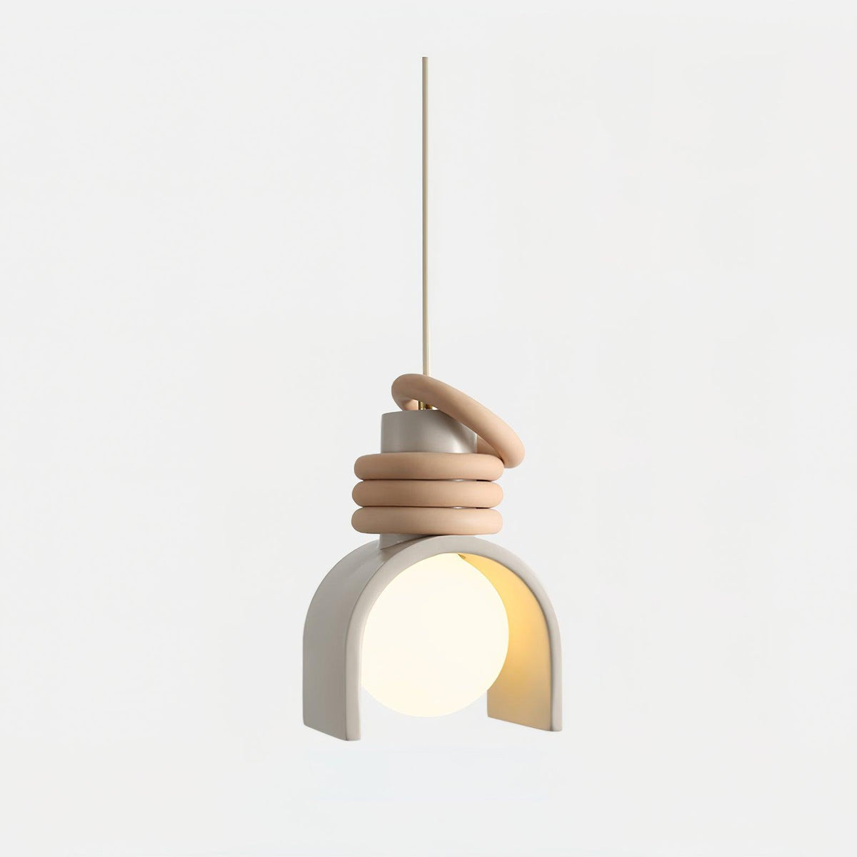 Uvian modern pendellampa i glas