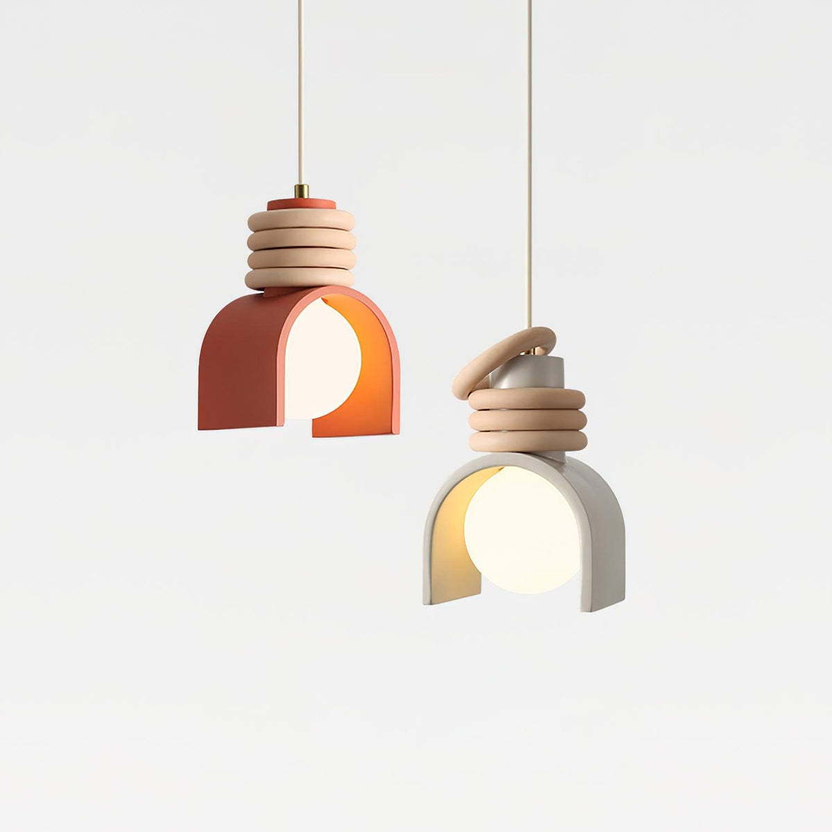 Uvian modern pendellampa i glas