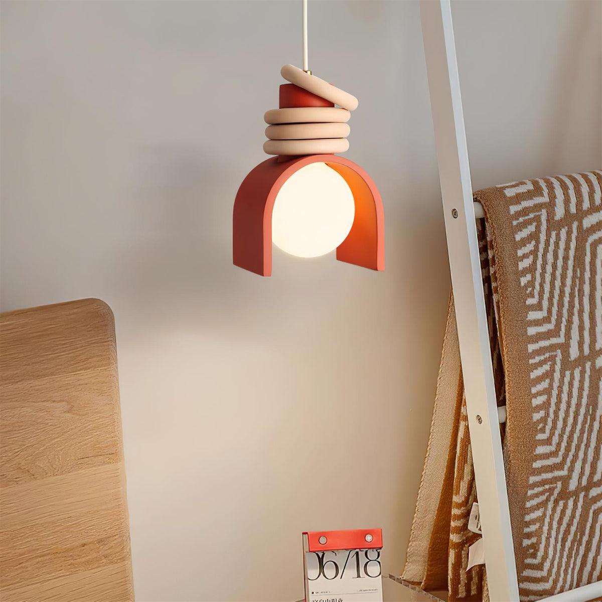 Uvian modern pendellampa i glas