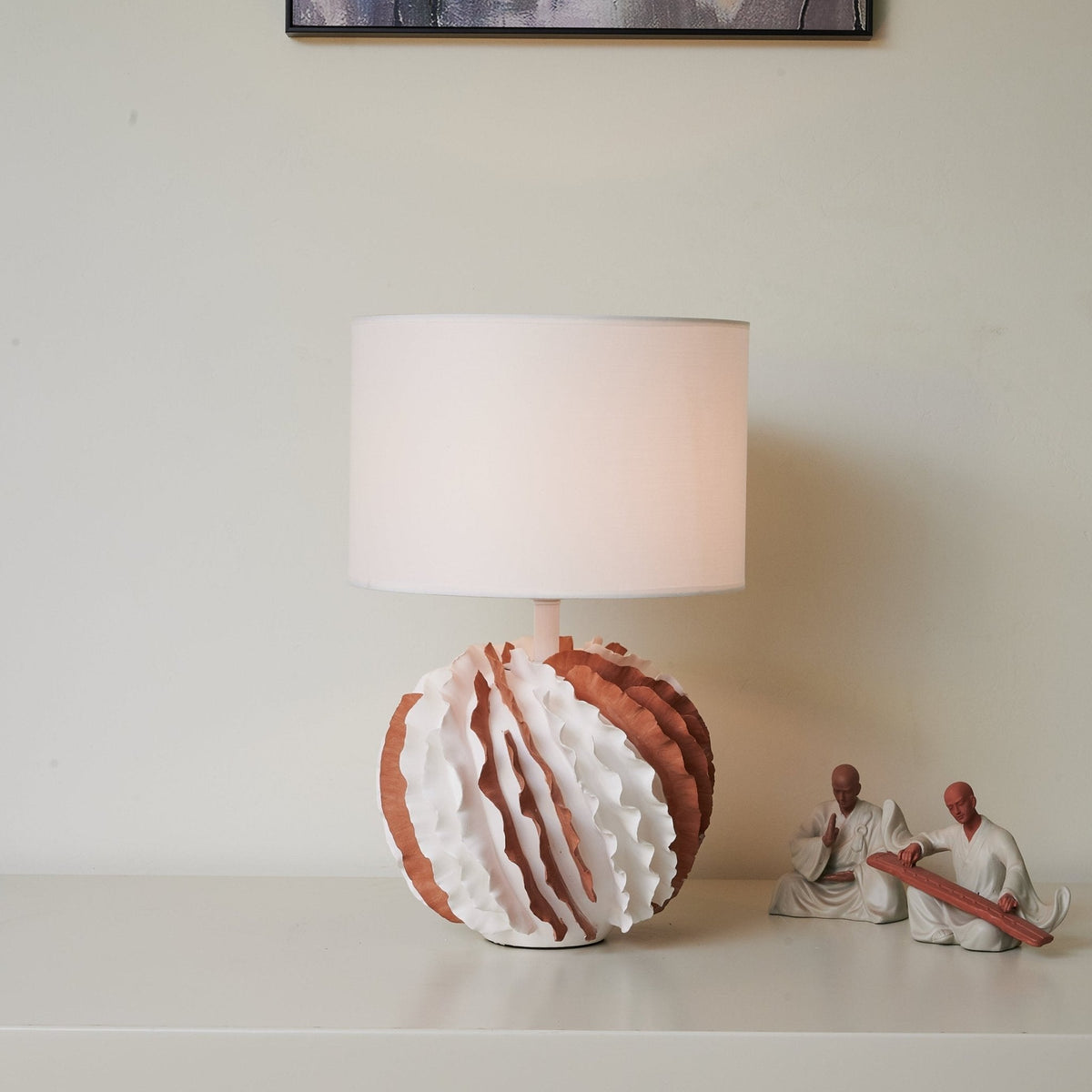 Jeremy moderne bordlampe i keramik