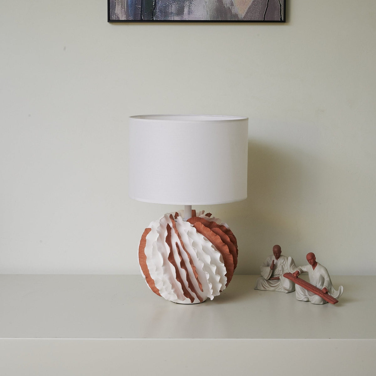 Jeremy moderne bordlampe i keramik
