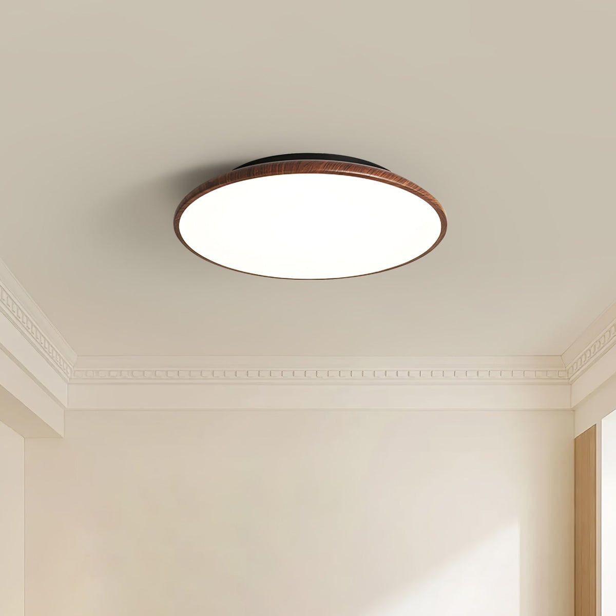 Bluxen tynd loftlampe med geometrisk form