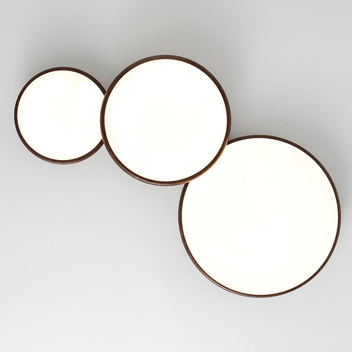 Bluxen tynd loftlampe med geometrisk form