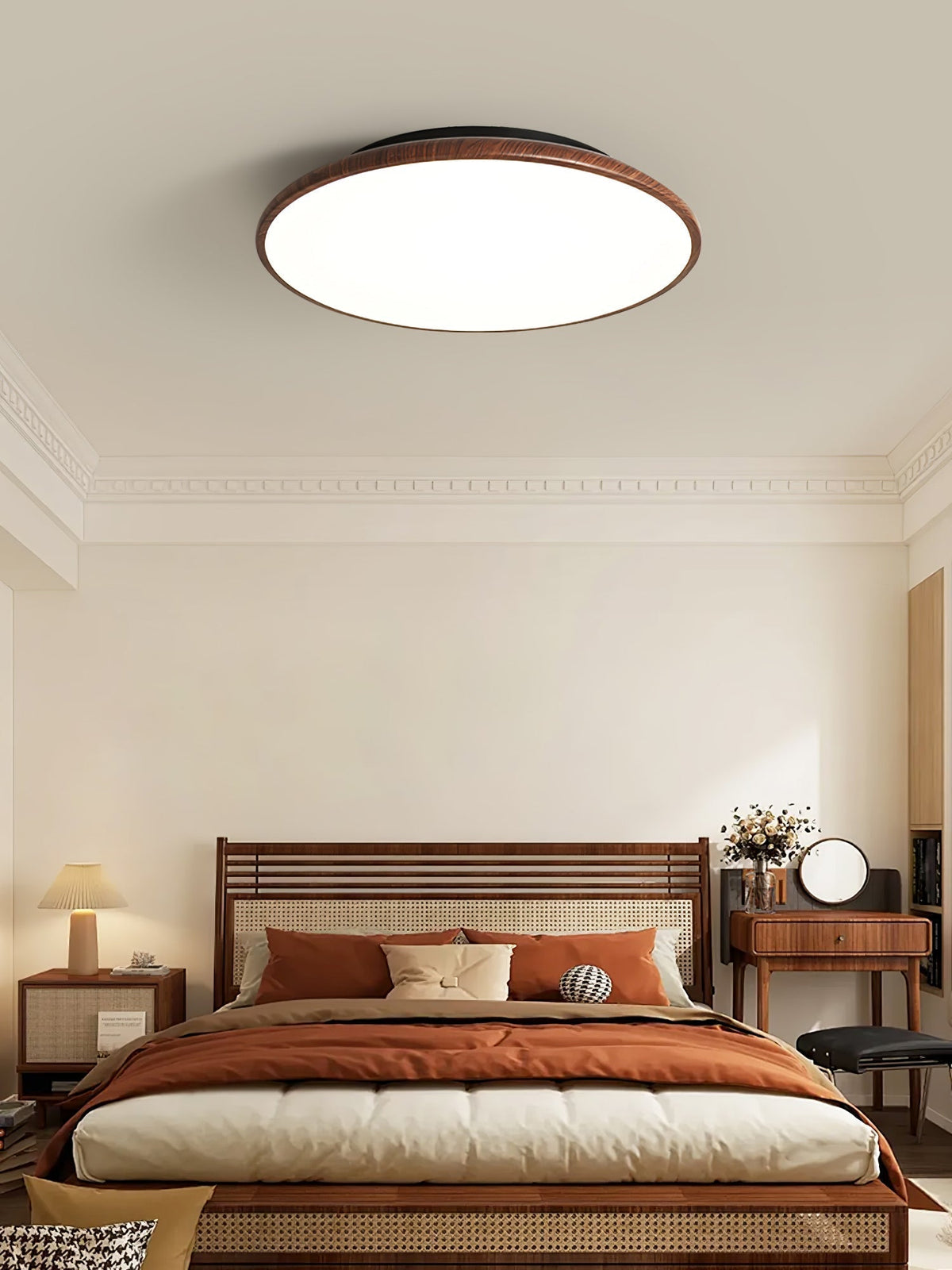 Bluxen tynd loftlampe med geometrisk form