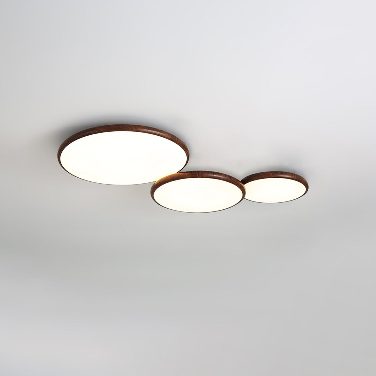 Bluxen tynd loftlampe med geometrisk form