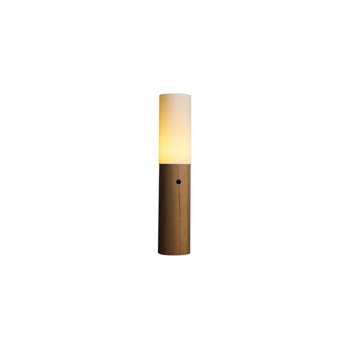 Viraalia golvlampa i trä med pelardesign