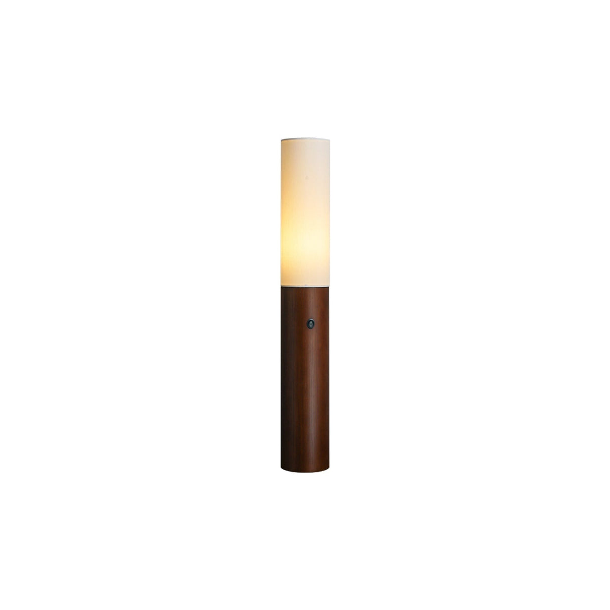 Viraalia golvlampa i trä med pelardesign