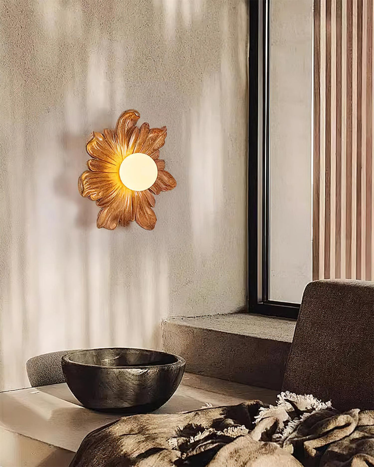 Candeeiro de parede Tina Flower