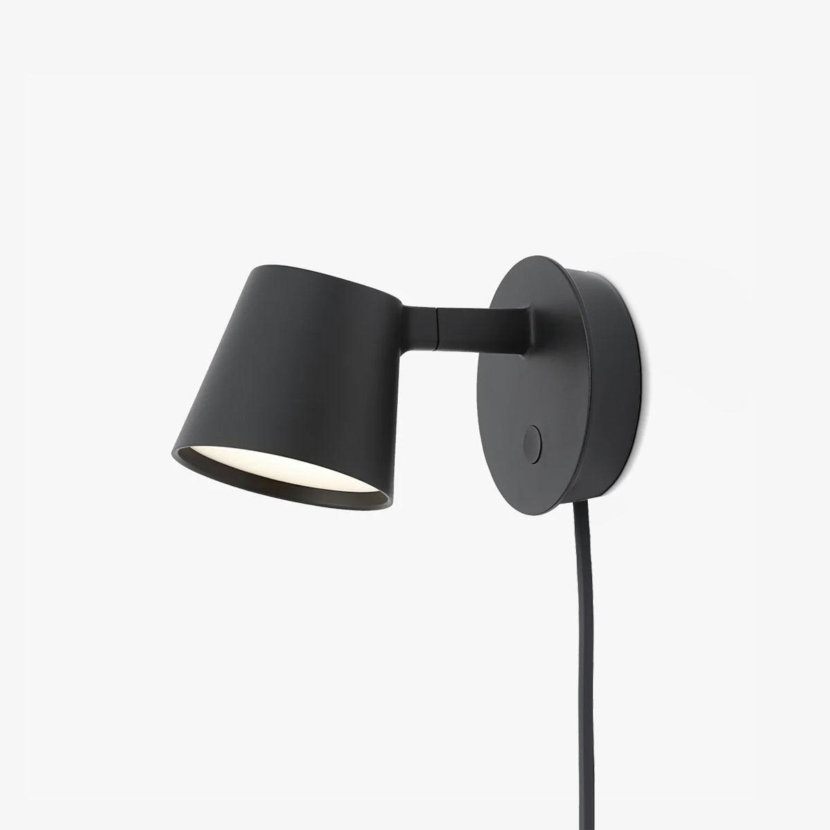 Tirwen moderne minimalistisk væglampe med stik