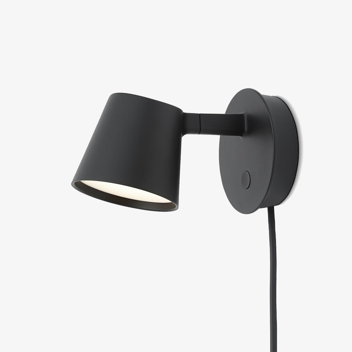 Tirwen moderne minimalistisk væglampe med stik