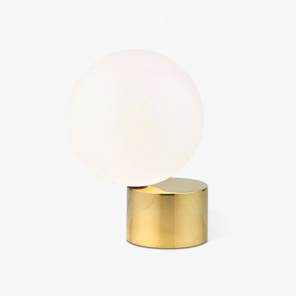 Candeeiro de mesa Eiraella industrial em vidro