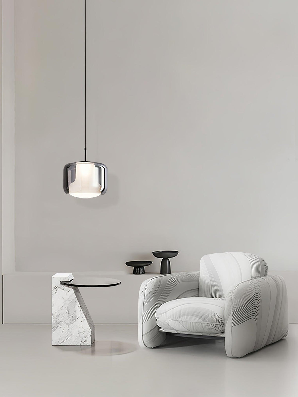 Absolud pendellampa i glas