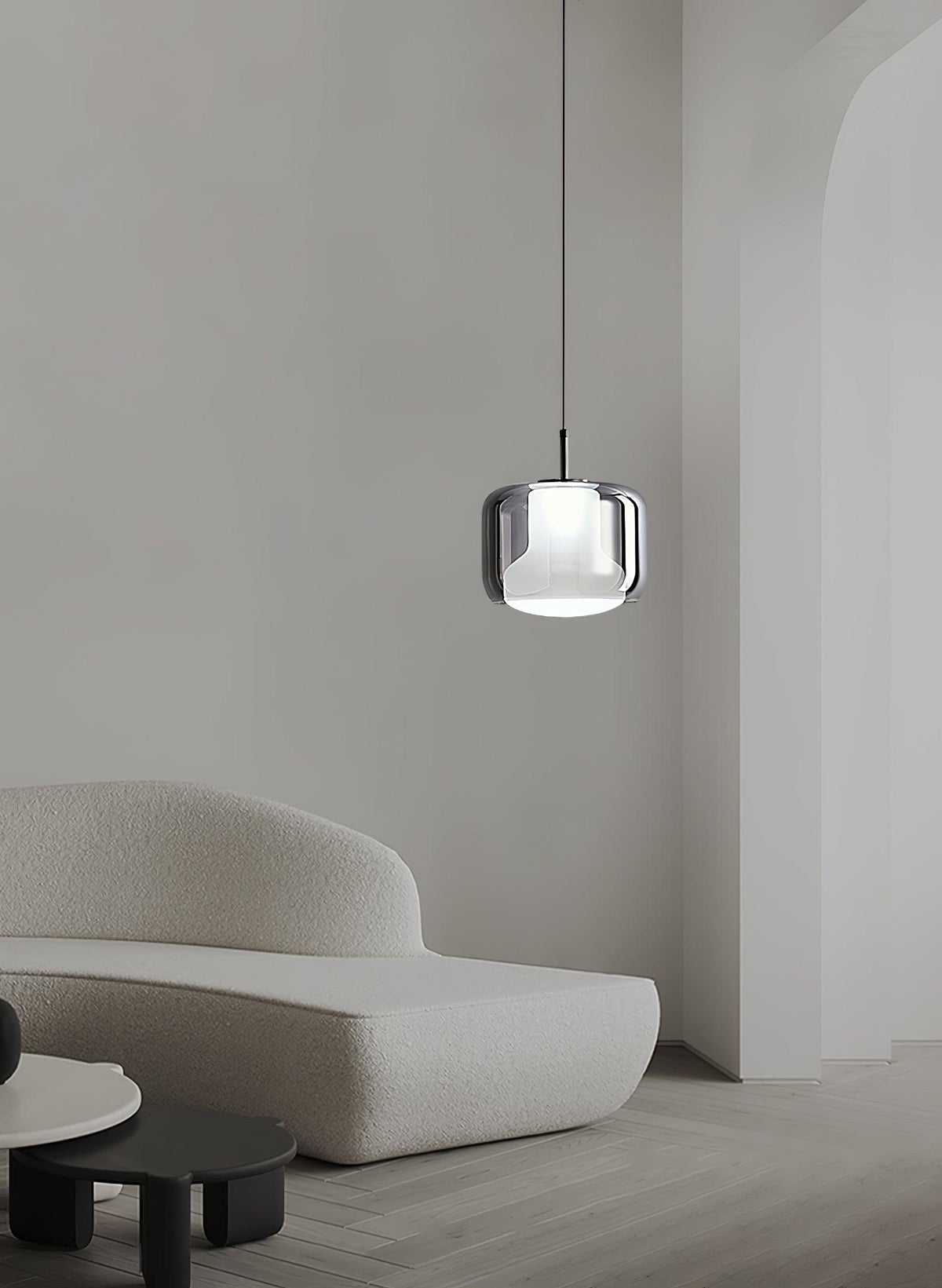 Absolud pendellampa i glas