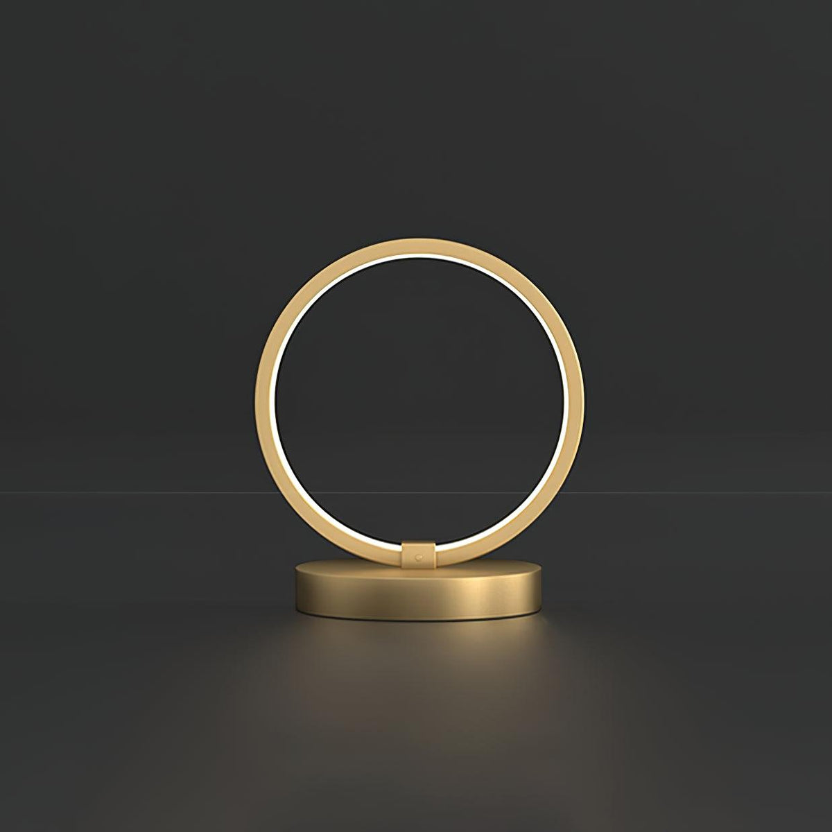 Candeeiro de mesa elegante de latão Cirra