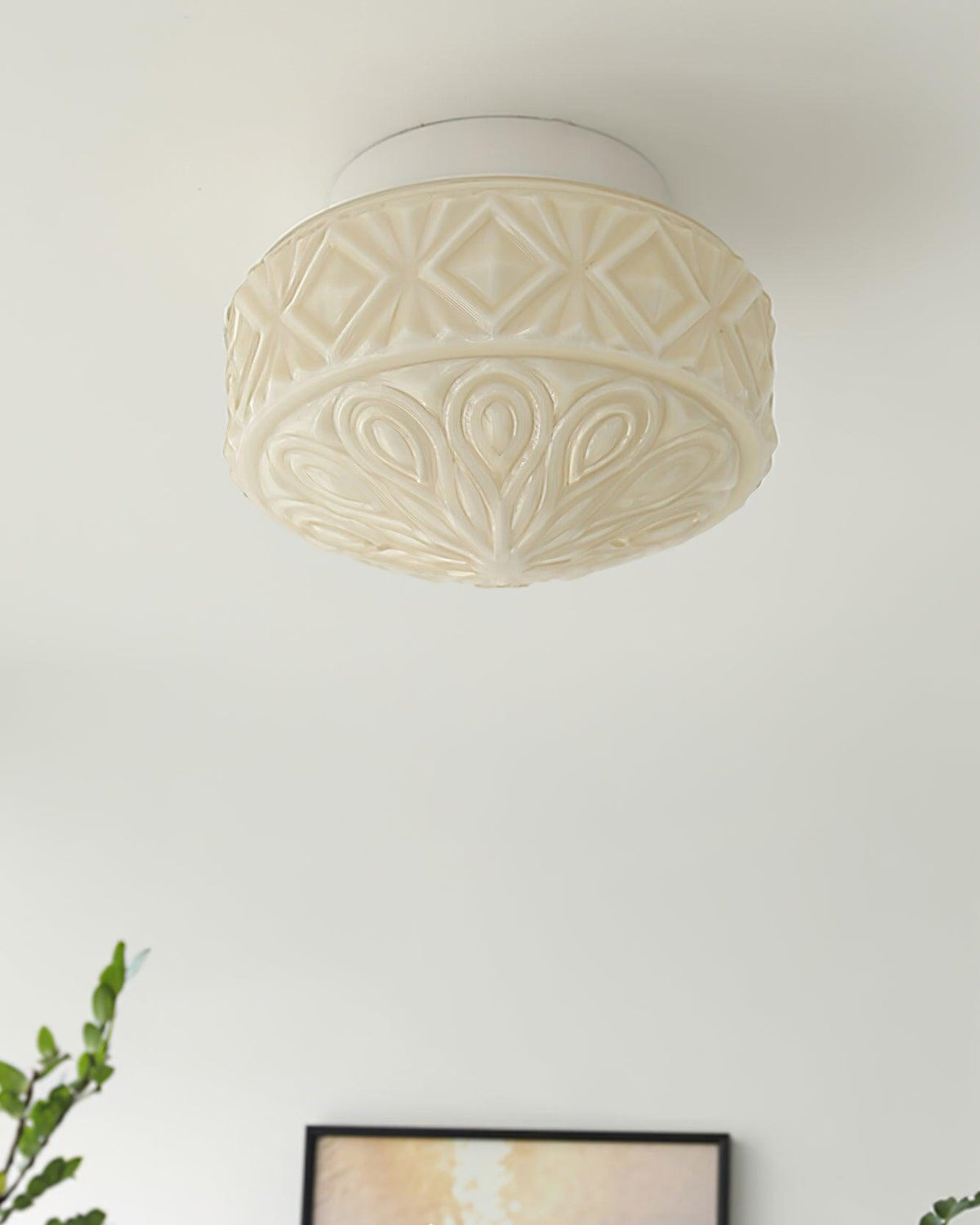 Evale loftslampe