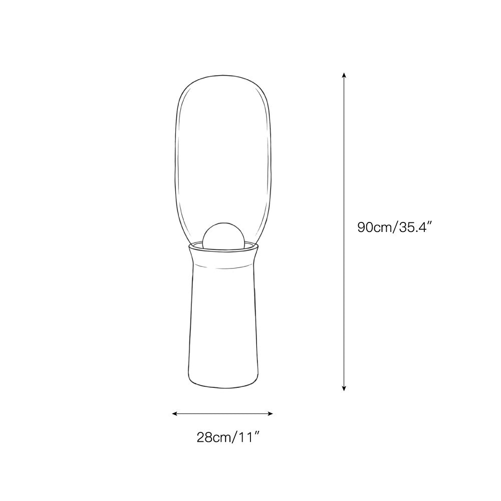 Gulvlampe Torch