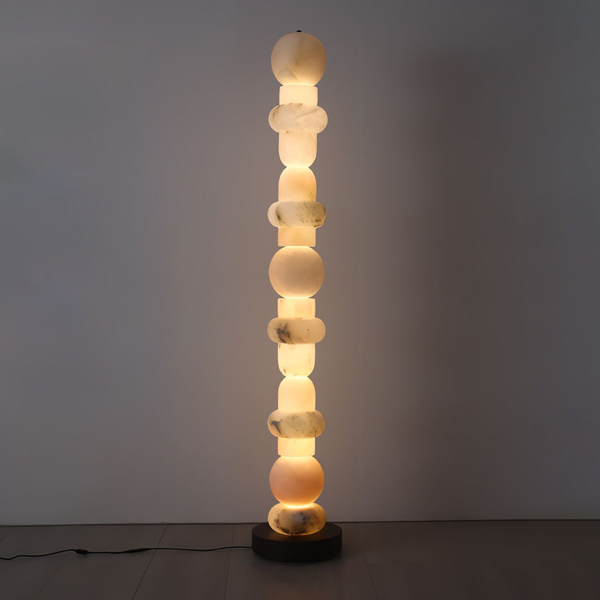 Nostix golvlampa i alabaster