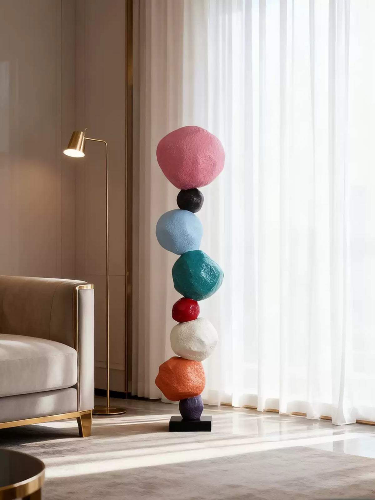 Totem Balance-kunstskulptur