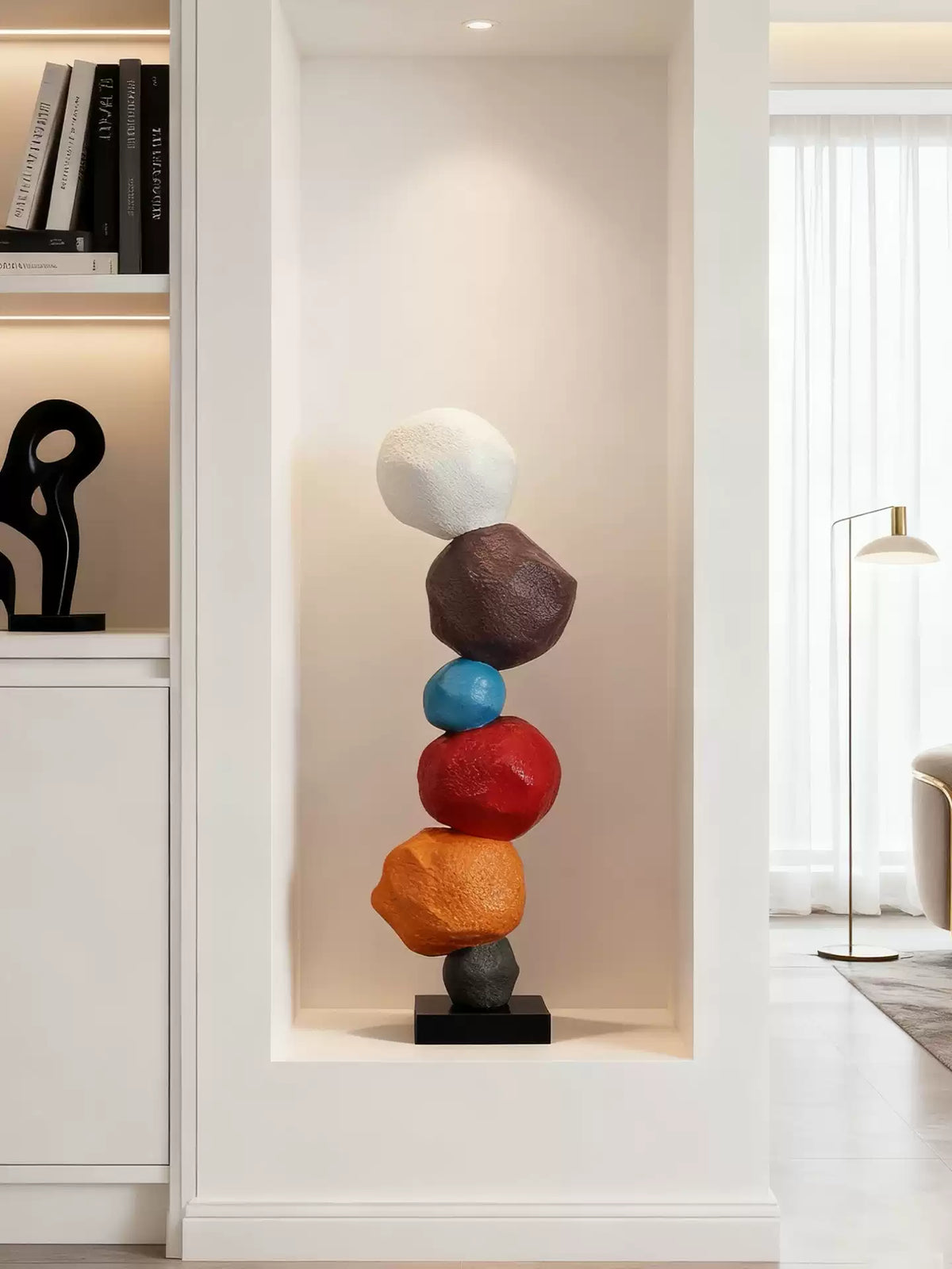 Totem Balance-kunstskulptur