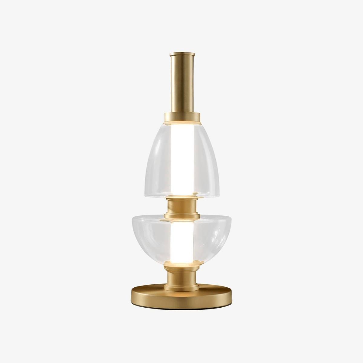 Ivthaarae bordslampa i glas