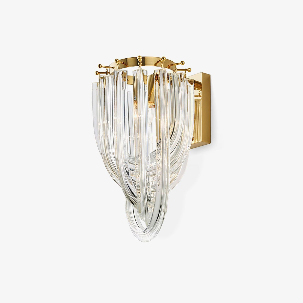 Aurelix Trevi vegglampi úr gleri