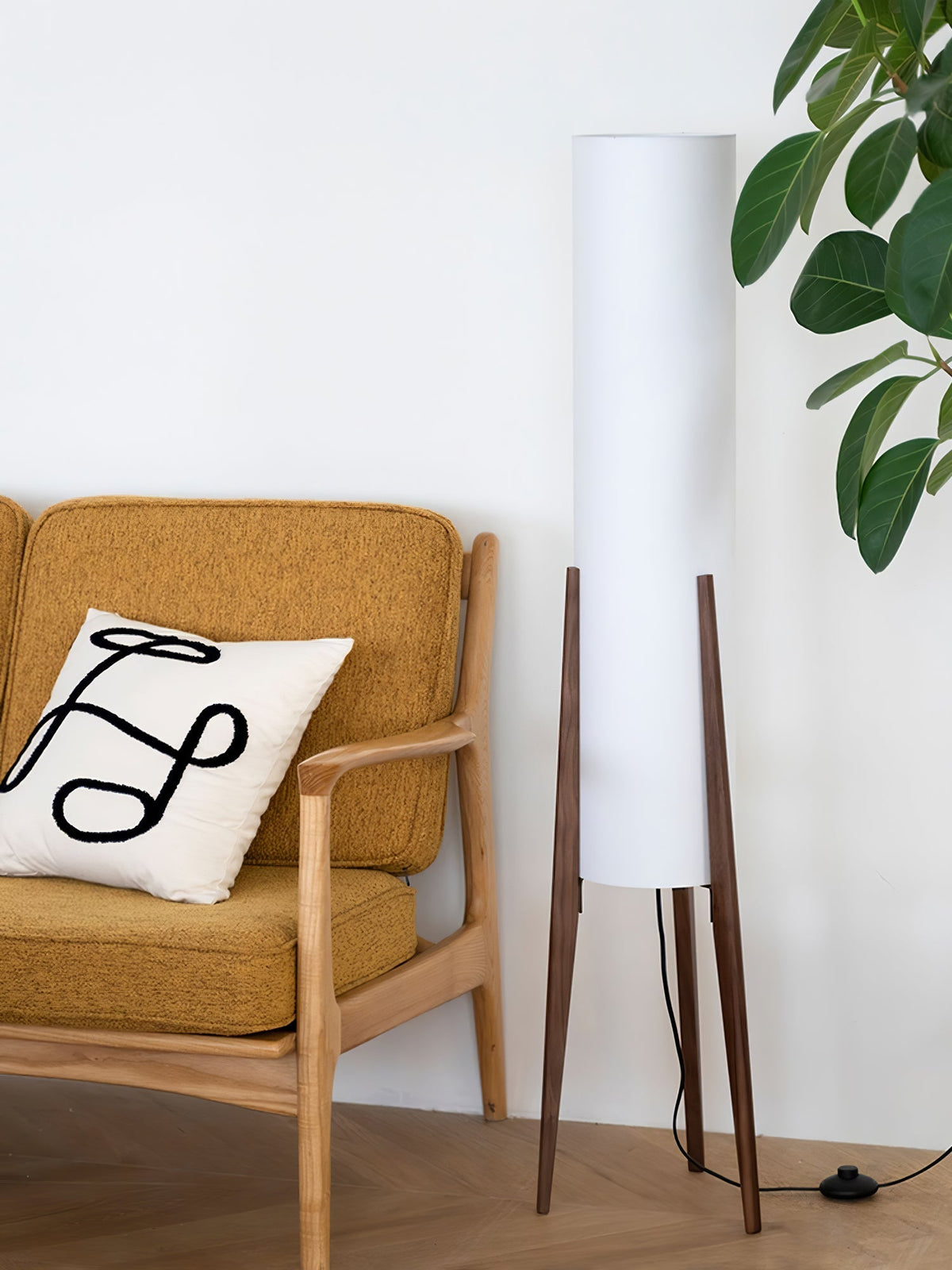 Triluxe Wood & Fabric Modern -lattiavalaisin