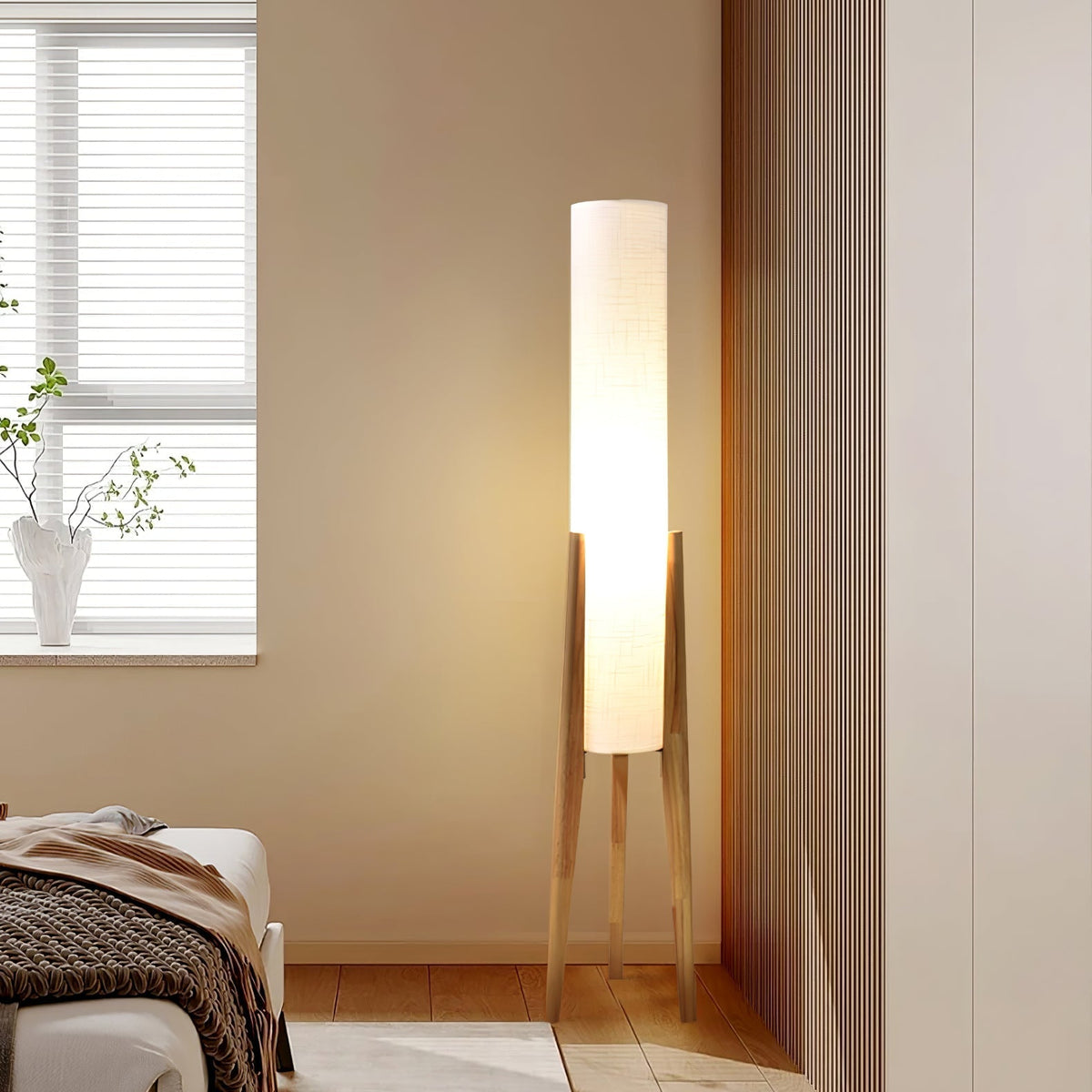 Triluxe Wood & Fabric Modern -lattiavalaisin