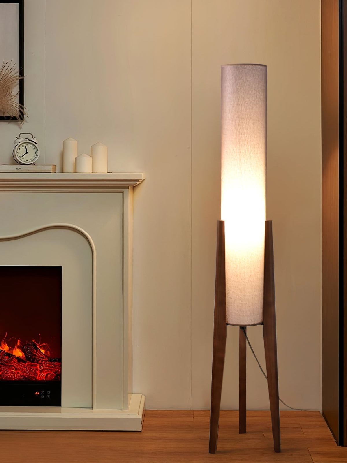 Triluxe Wood & Fabric Modern -lattiavalaisin