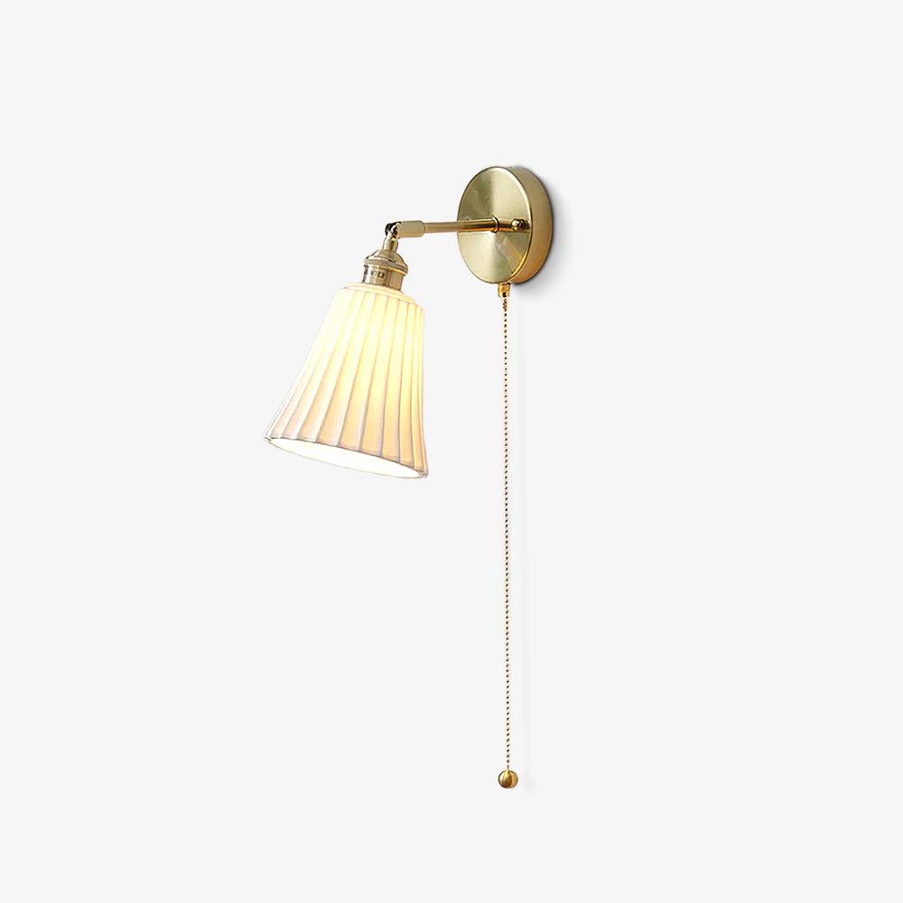 Nominex vintage vegglampi úr keramiki