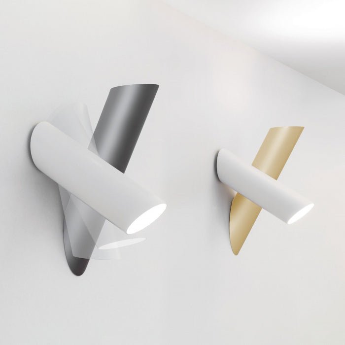 Perylis modern minimalistisk vägglampa med rör