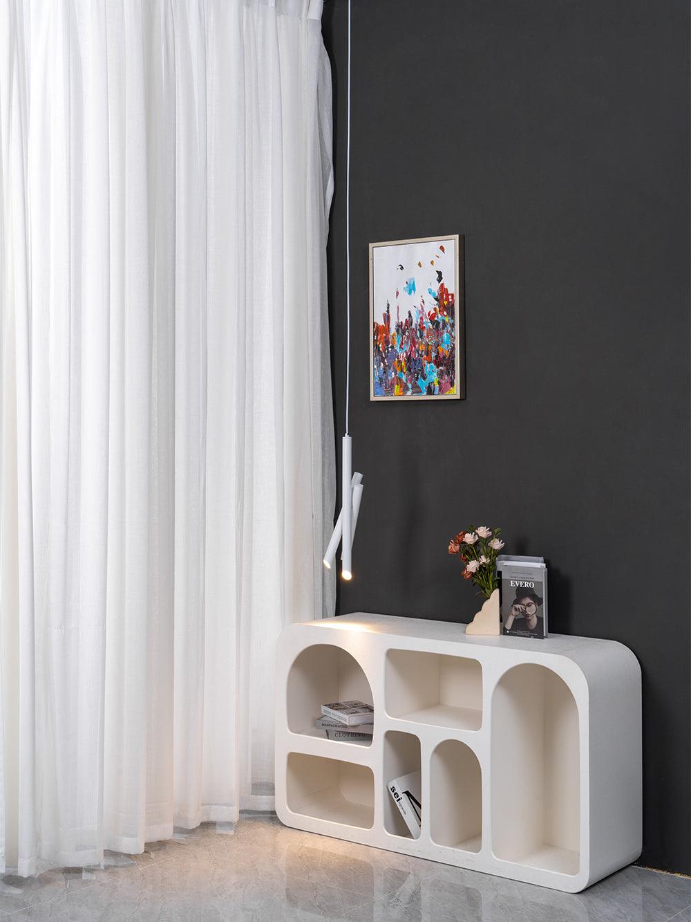 Erixon pendel med rør i aluminium, minimalistisk