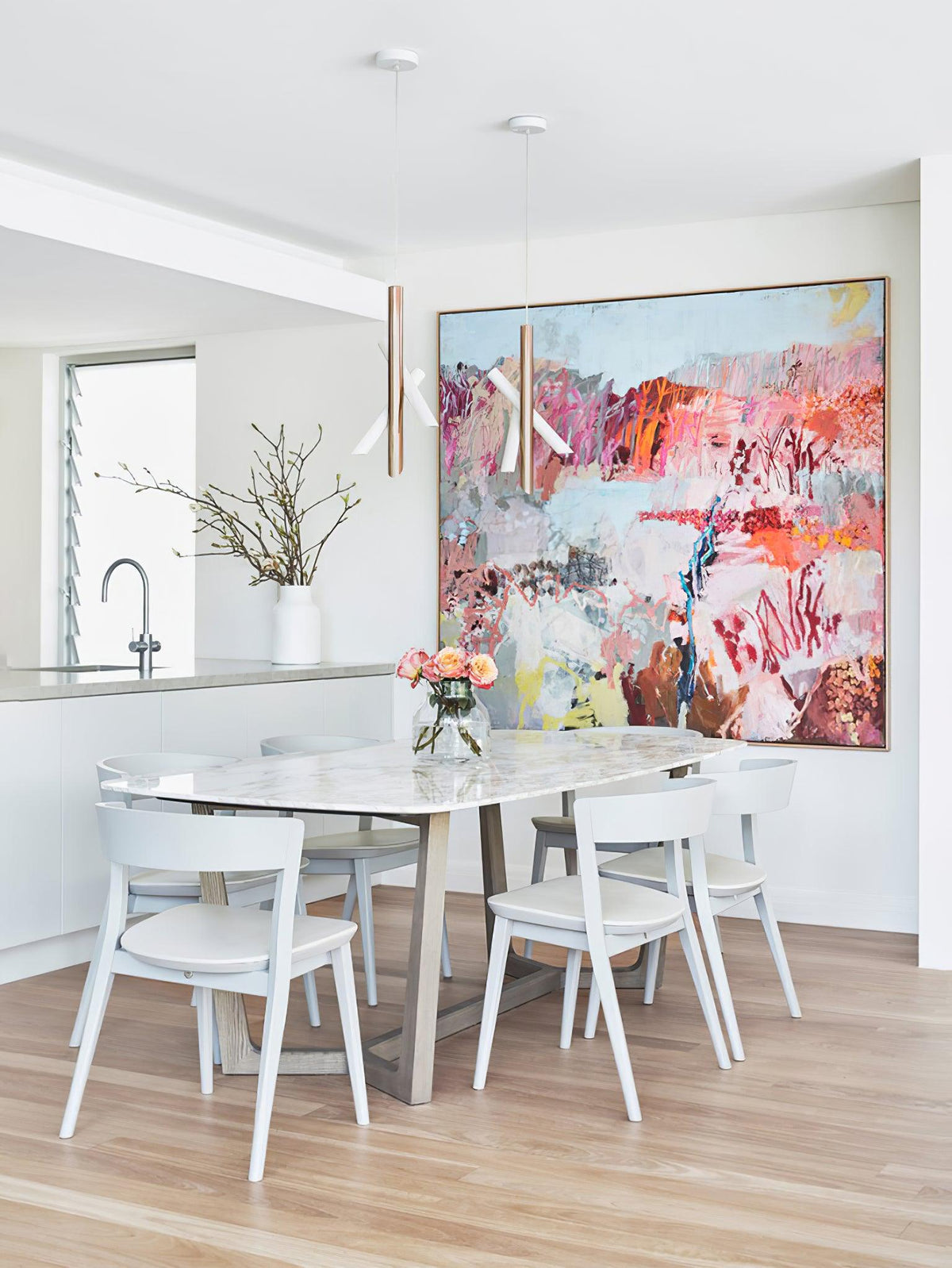 Erixon pendel med rør i aluminium, minimalistisk