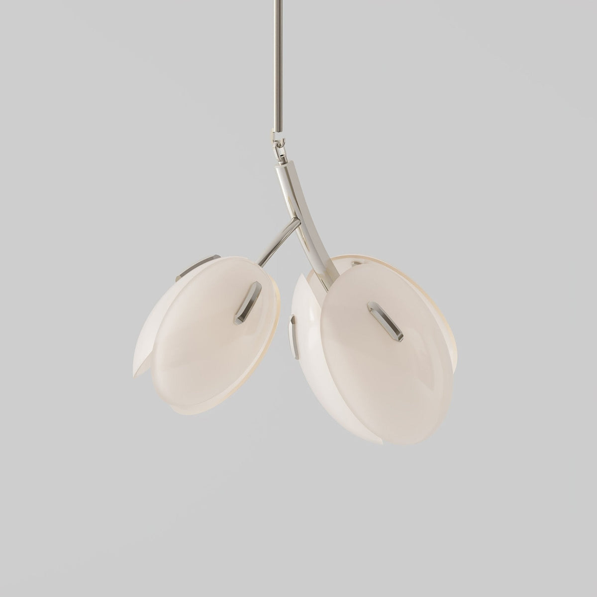Blossom moderne glaslysekrone