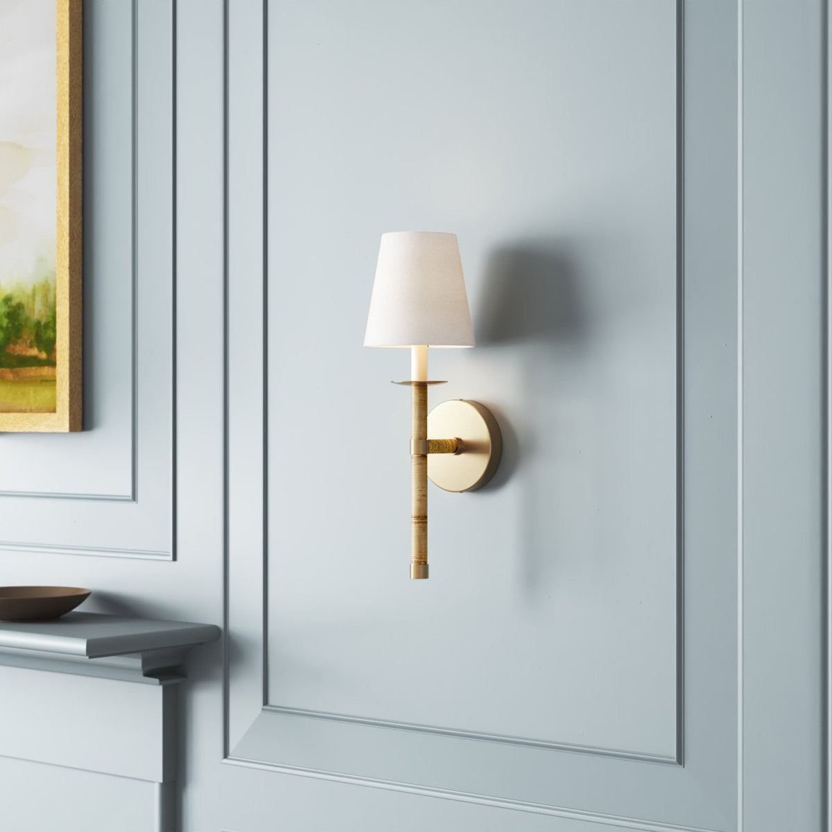 Aveninielle vägglampa