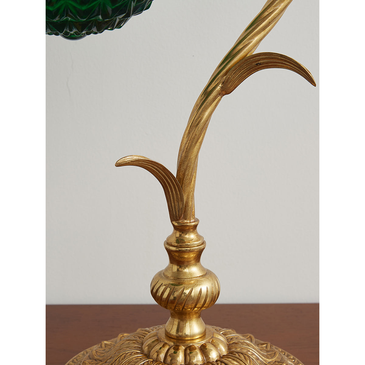 Smaragdgrøn Virelle-bordlampe
