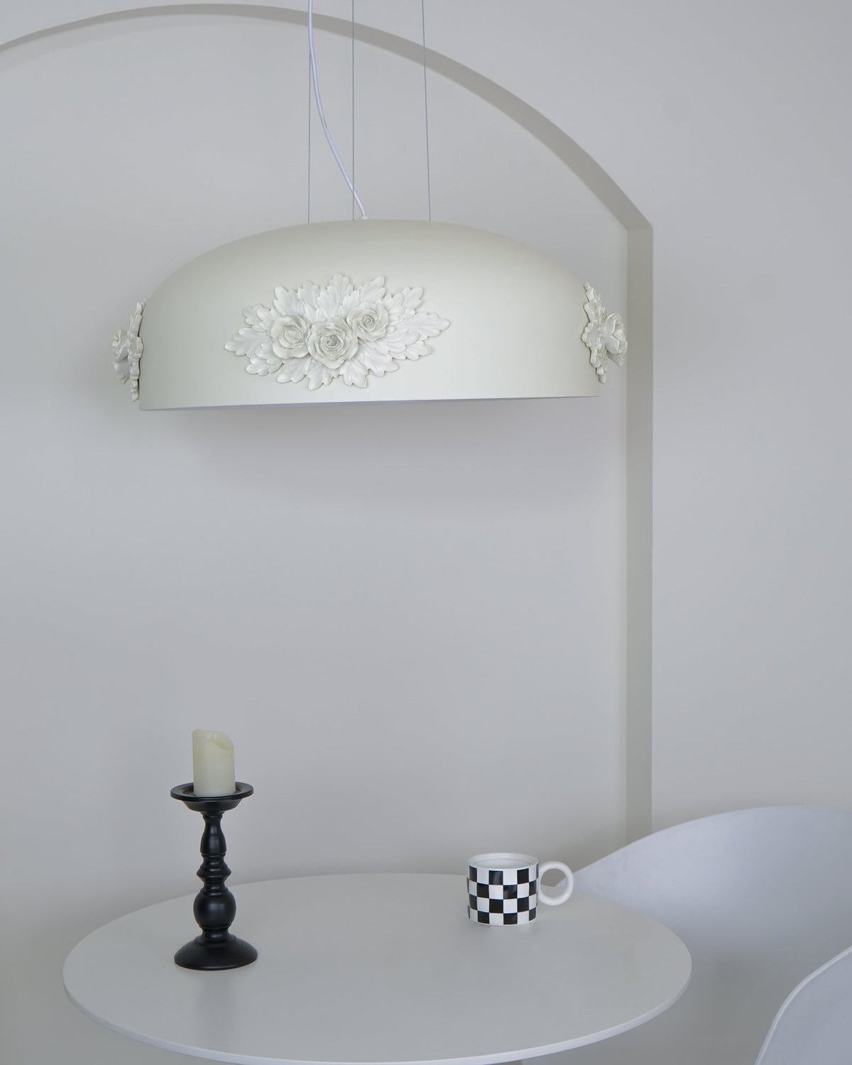 Vilaeos minimalistisk vägglampa i harts