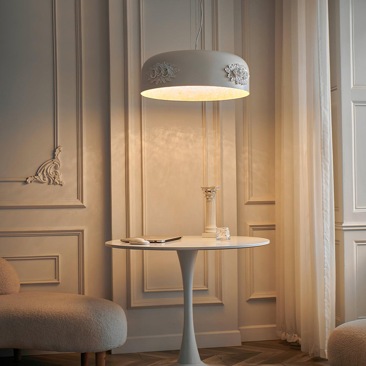 Vilaeos minimalistisk vägglampa i harts