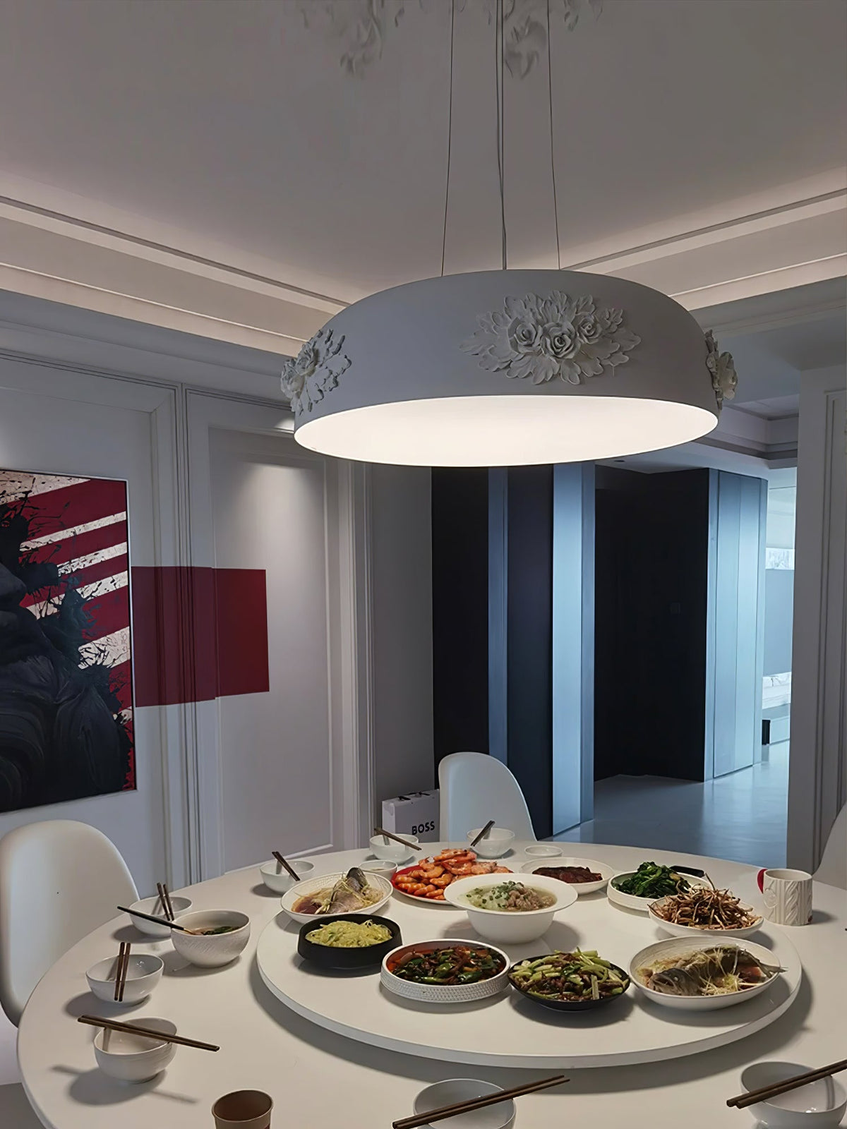 Vilaeos minimalistisk vägglampa i harts