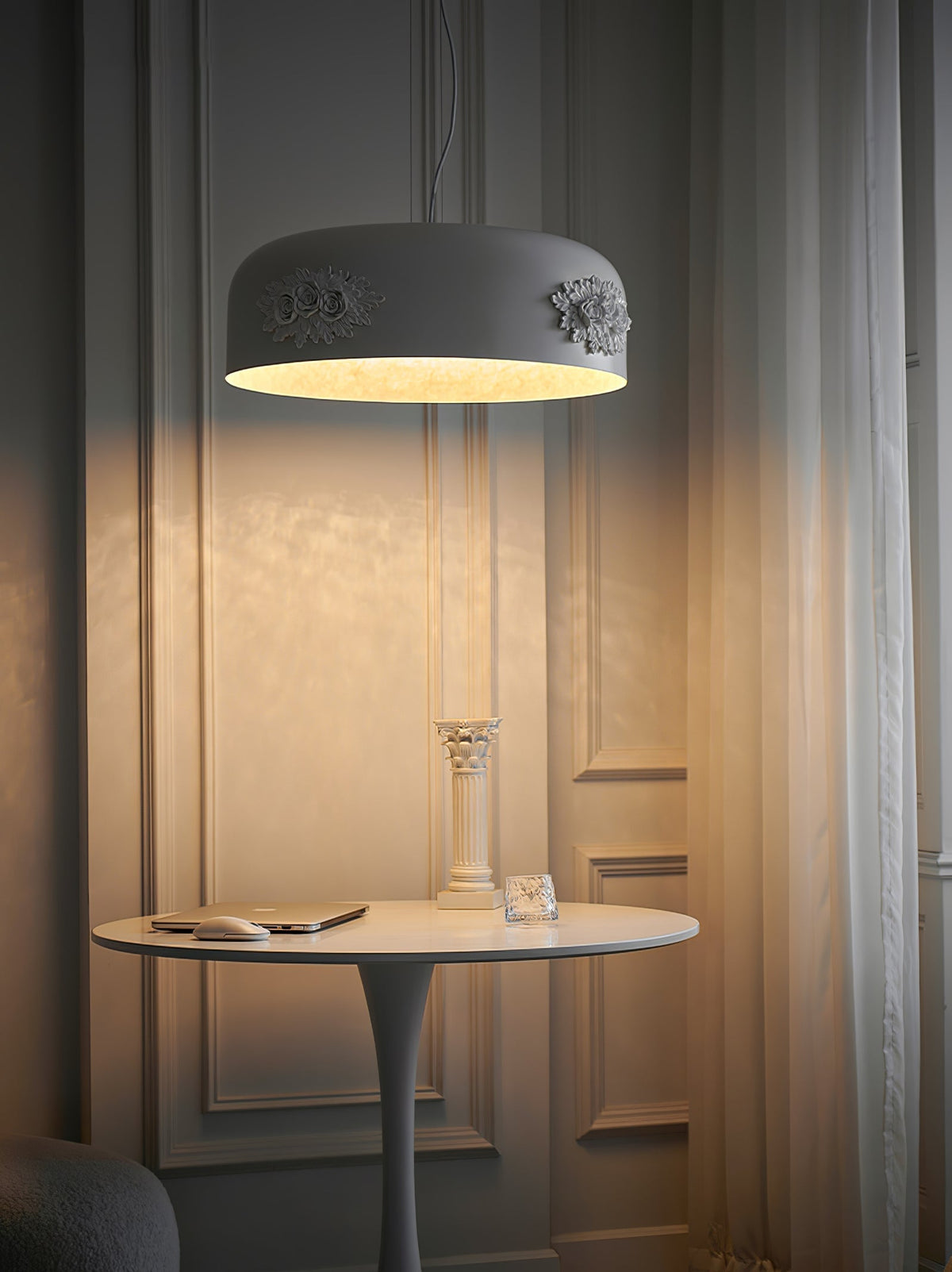 Vilaeos minimalistisk vägglampa i harts