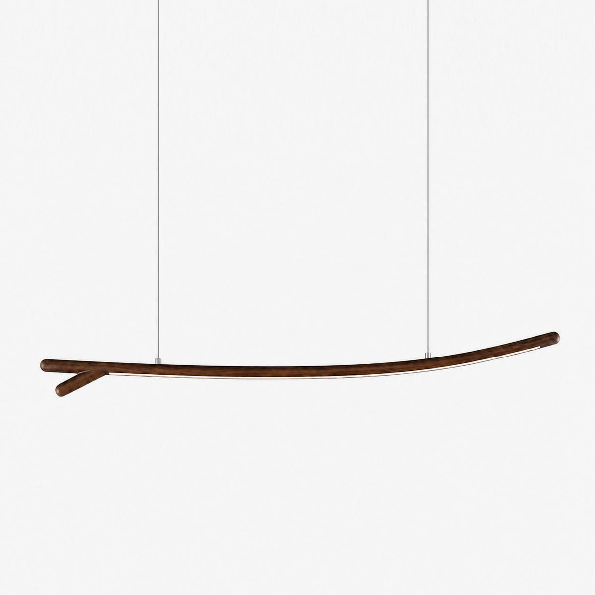 Sylorina lineær pendellampe i træ
