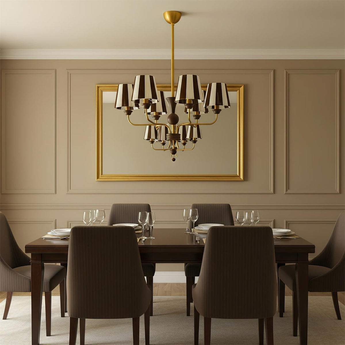 Candelabro Viraaaine Stripe