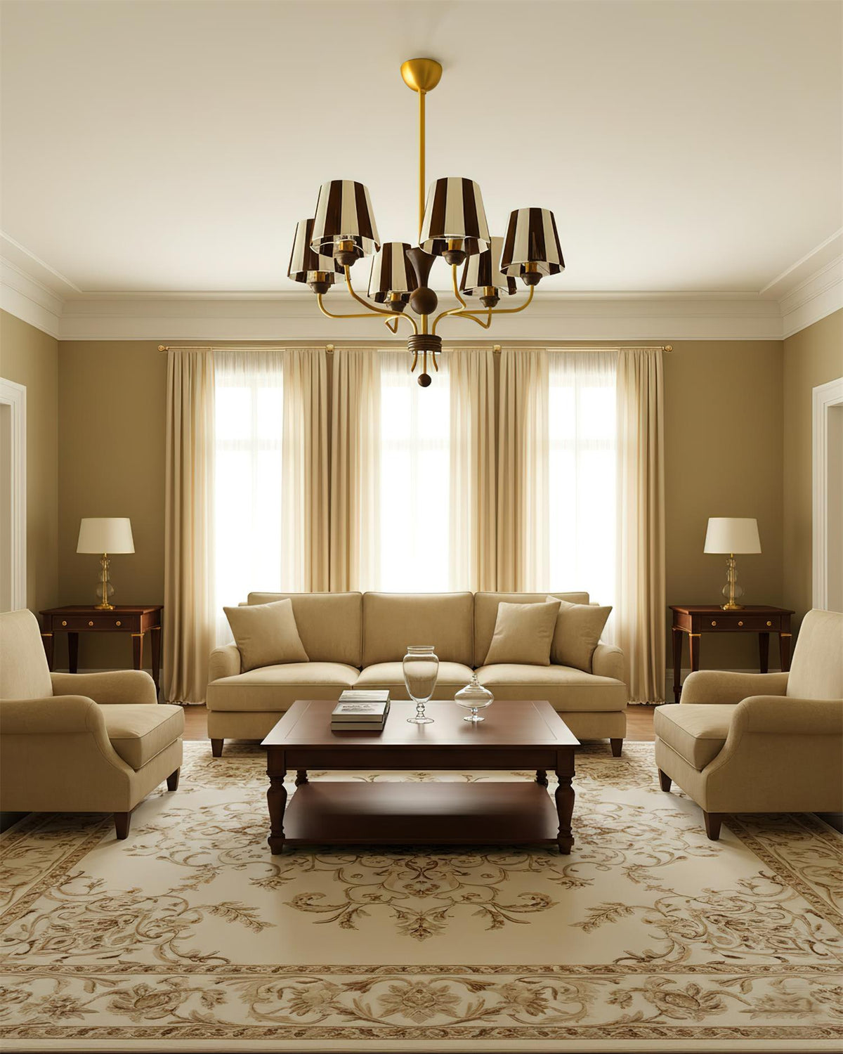 Candelabro Viraaaine Stripe
