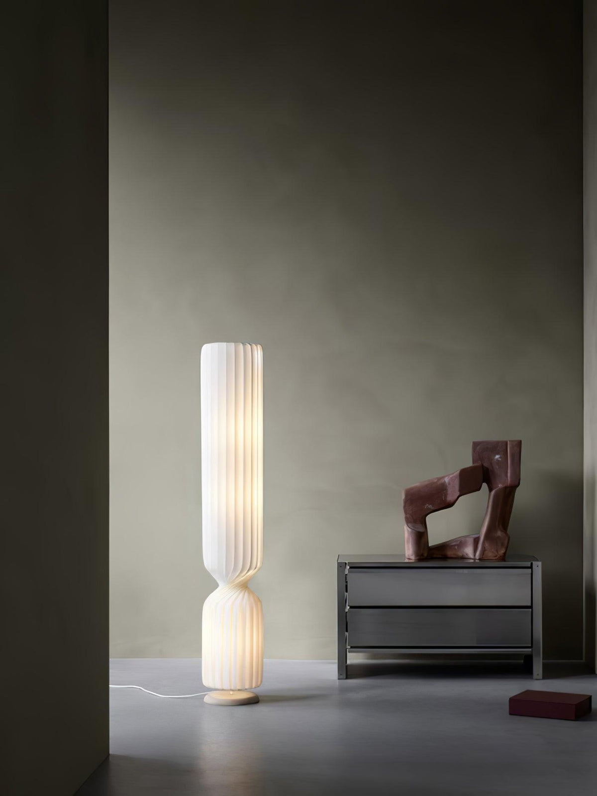 Oraeoril modern golvlampa i PVC