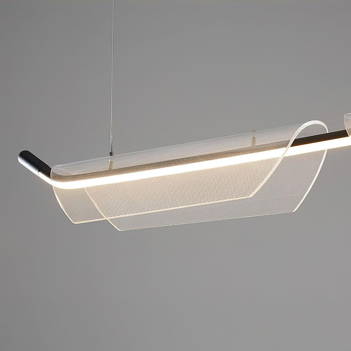 Vire minimalistisk pendellampa i akryl