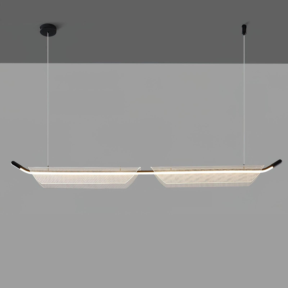 Vire minimalistisk pendellampa i akryl