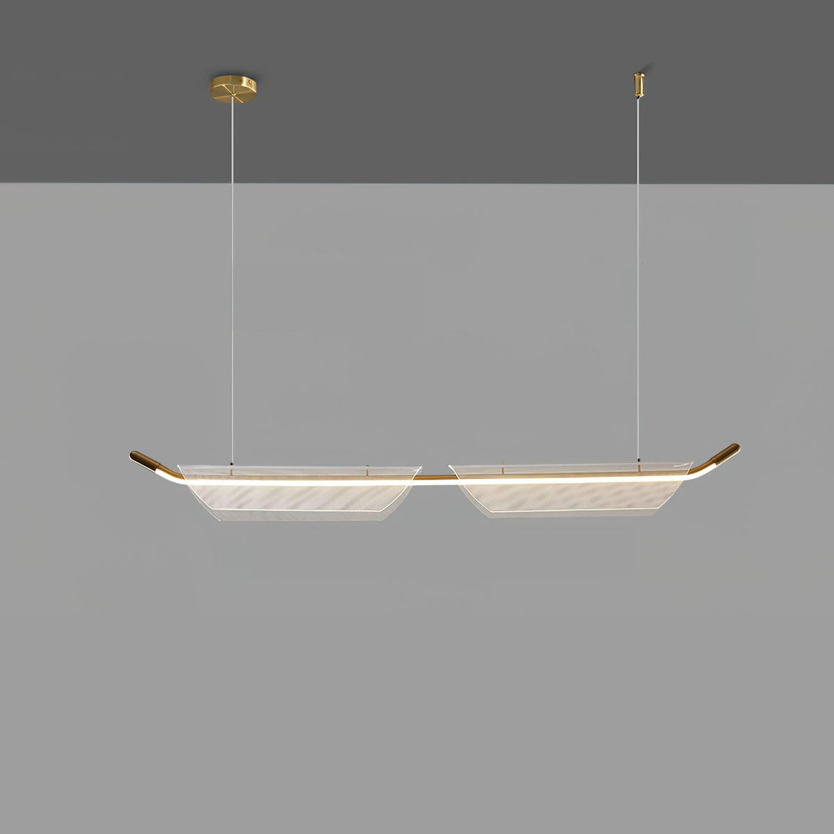 Vire minimalistisk pendellampa i akryl
