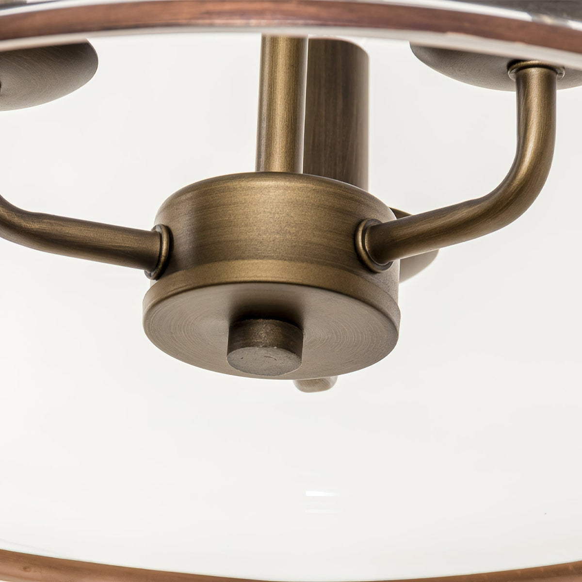 Celaniella vintage-pendel i glas med elegant udtryk