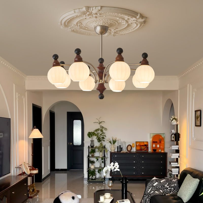 Zosilara elegant traditionel lysekrone i træ